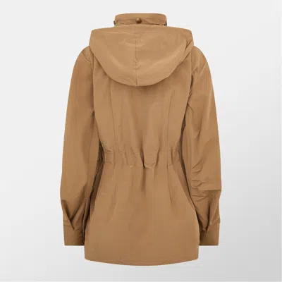 Moncler Parka In Brown