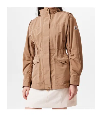Moncler Parka In Brown