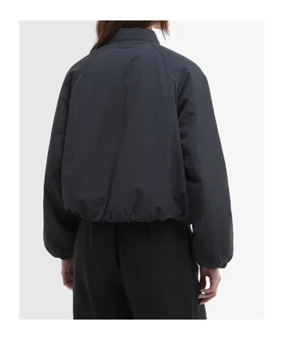 Barbour Bomber Jacket In Black