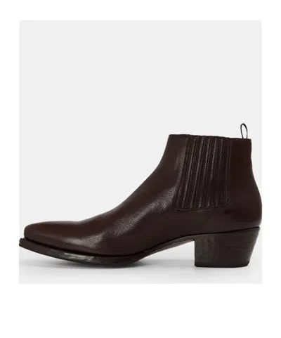 Prada Pointed Toe Chelsea Boots In Multi