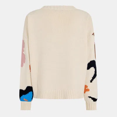 Weekend Max Mara Mock-neck Knit Sweater In Multi