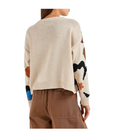Weekend Max Mara Mock-neck Knit Sweater In Multi
