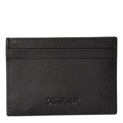Off-white Simple Card Case In Black