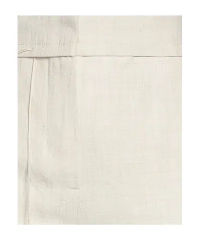 Jacquemus Solid Colour Formal Trousers In Neutral