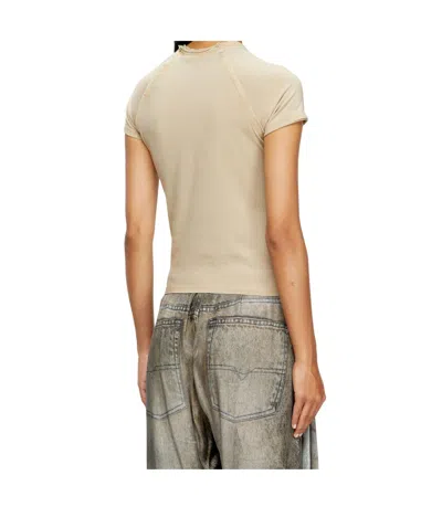 Diesel Logo T-shirt In Neutral