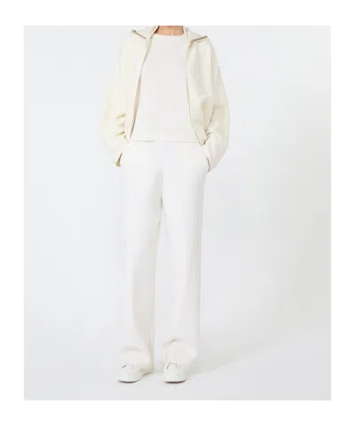 Max Mara Round Head Leather Sneakers In Multi