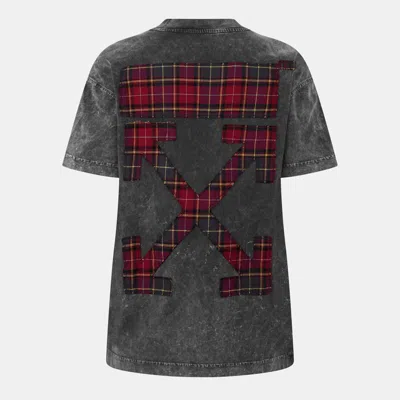 Off-white Regular Fit T-shirt In Gray