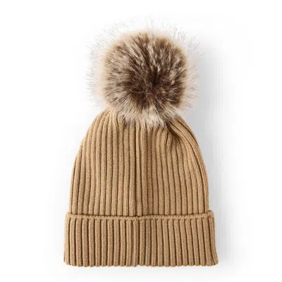 Moncler Simple Hat In Brown