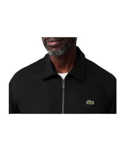 Lacoste Short Jacket In Black