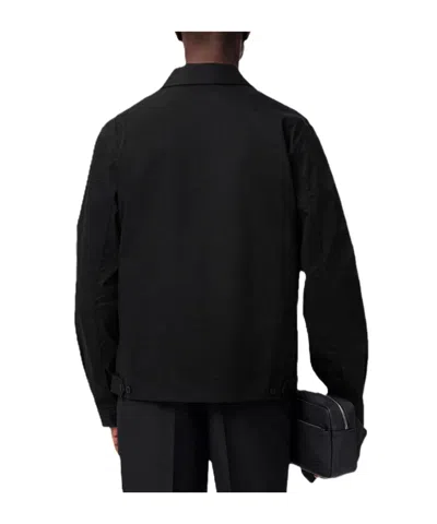 Lacoste Short Jacket In Black
