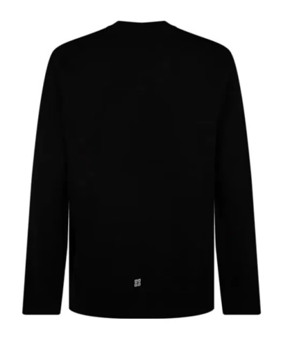 Givenchy Archetype Knitted Wool Sweater In Purple