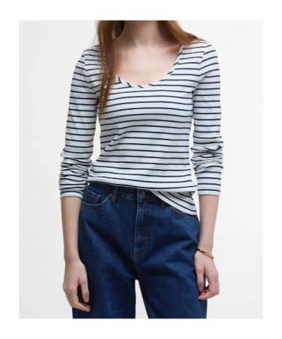 Barbour B.li Blake Top Ld53 In Red