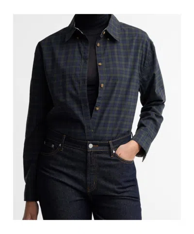 Barbour Plaid Shirt In Blue