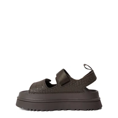 Ugg Goldenglow Embossed Platform Sandals In Multi