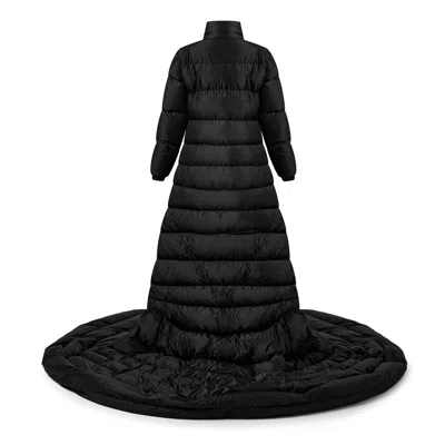Moncler Logo Down Jacket In Multi