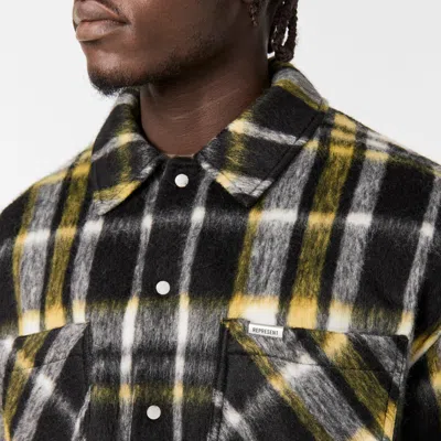 Represent Stylish Lapel Casual Jacket In Multi