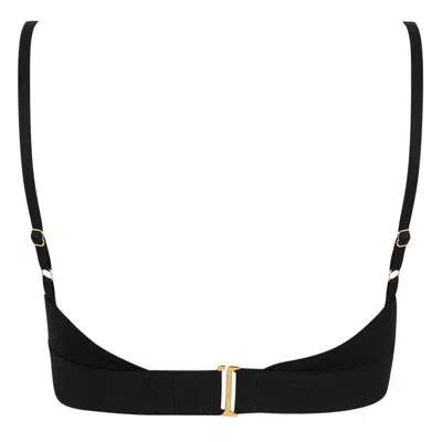 Tom Ford Modal Bra Adjustable Straps Triangle Cups In Black