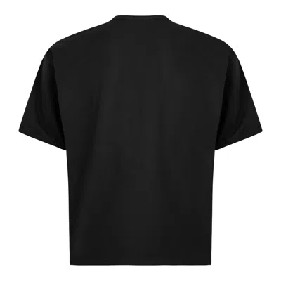 Versace Printed Cotton-jersey Regular T-shirt In Black