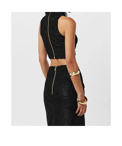 Balmain Baroque Pattern Buttoned Top In Multi