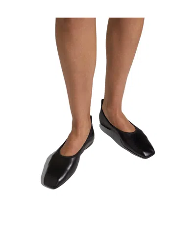 Aeyde Classic Ballet Flats In Black