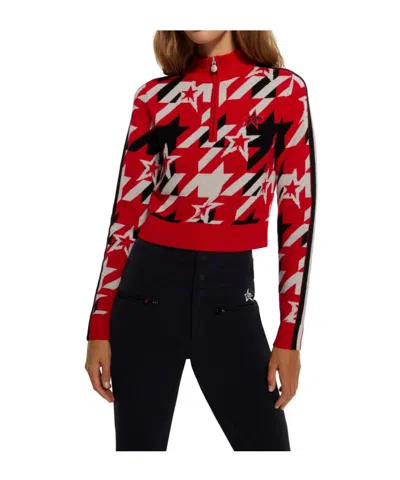 Hugo Boss Half-zip Knit Sweater In Multi