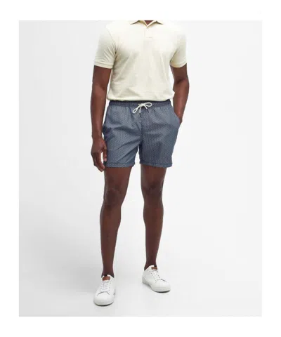 Barbour Drawstring Swim Trunks In Blue