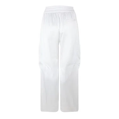 Off-white Duchesse Cargo Trousers In White