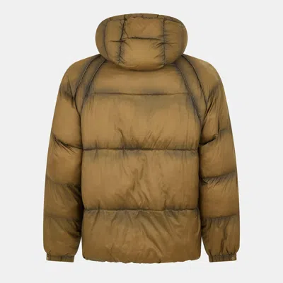 Represent Solid Color Down Jacket In Brown