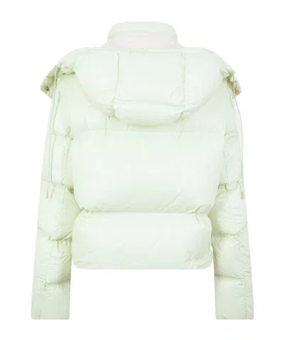 Moncler Short Down Jacket In White
