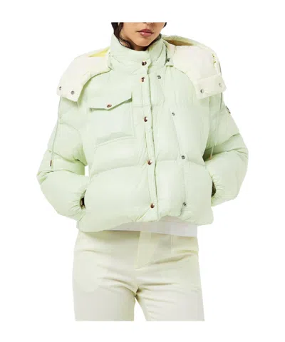Moncler Short Down Jacket In White