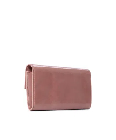 Miu Miu Solid Color Wallet In Nude