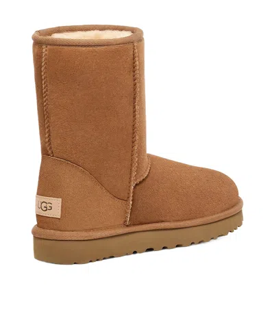 Ugg Chestnut Suede Mid-calf Boots In Brown