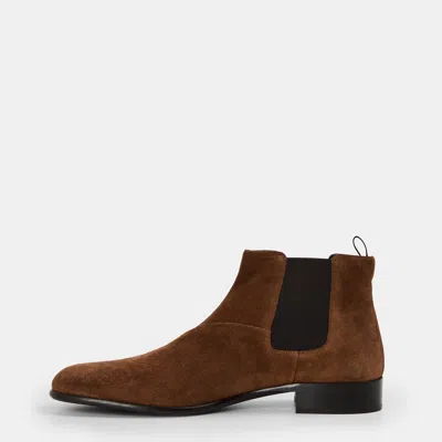 Prada Chelsea Boot Ld62 In Brown