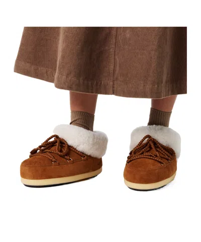 Moon Boot Solid Color Snow Boots In Brown