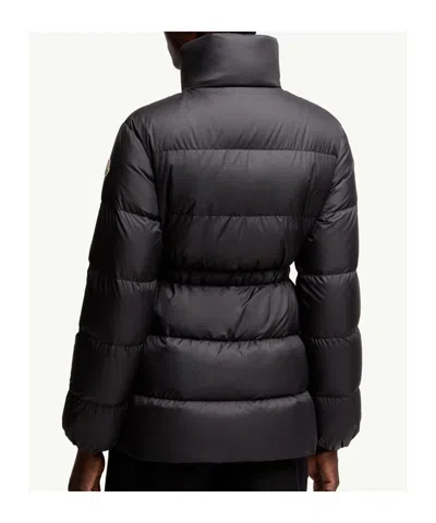 Moncler Brossette Short Down Jacket In Black