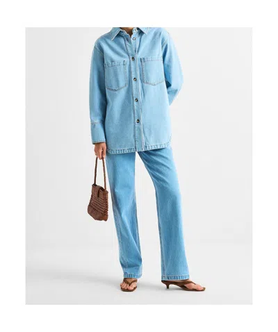Joseph Belt-loop Jeans In Blue