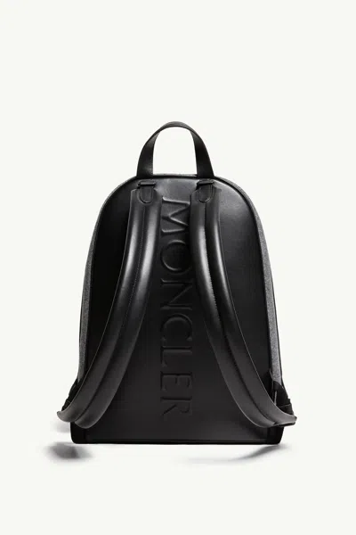 Moncler Carlo Backpack In Gray