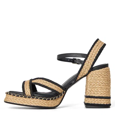 Castaã±er Block Heel Sandals In Multi
