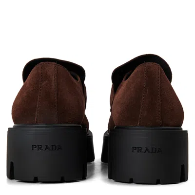 Prada Durable Cushioned Loafers In Multi