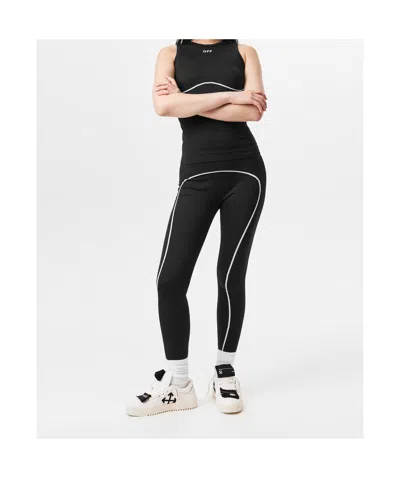 Off-white Seamless Vest In Black