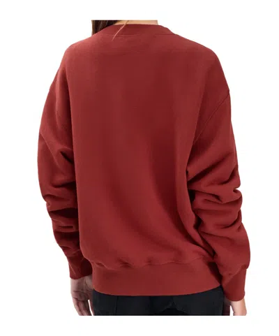 Rag & Bone Long-sleeved Sweatshirt In Red