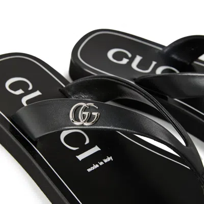 Gucci Simple Flip-flops In Black