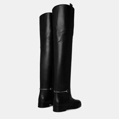 Gucci Over The Knee Boots In Multi