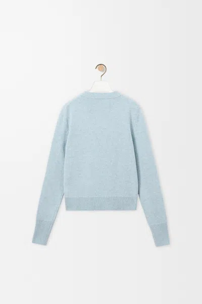 Loewe Sweater In Wool In Blue