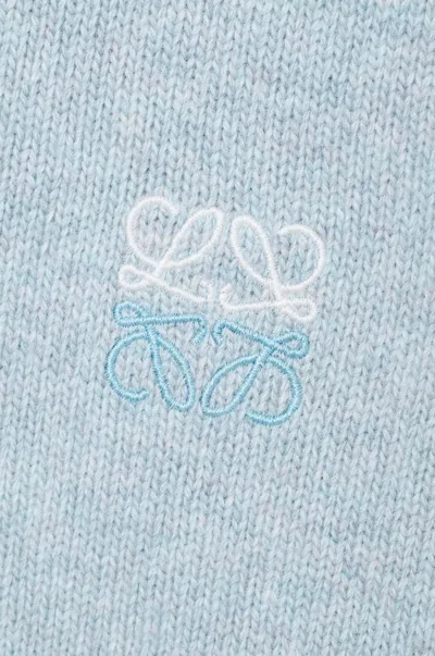 Loewe Sweater In Wool In Blue