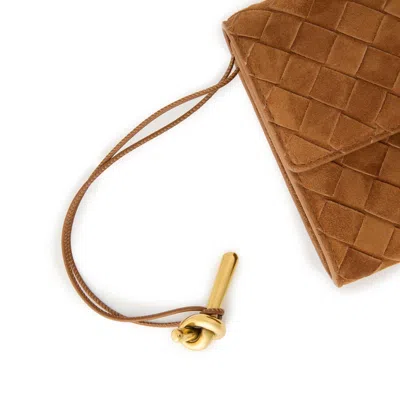 Bottega Veneta Solid Color Handbag In Pink
