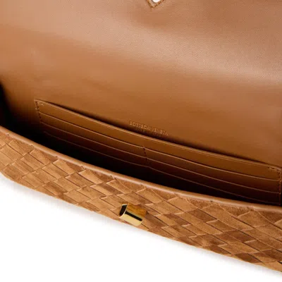 Bottega Veneta Solid Color Handbag In Pink
