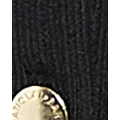 Barbour Button-front Knit Cardigan In Black