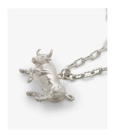 Fendi Zodiac Taurus Necklace In Pattern