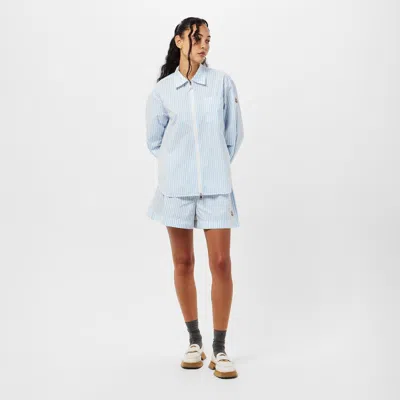 Moncler Stripe Long-sleeve Patterned Shirt In Multi